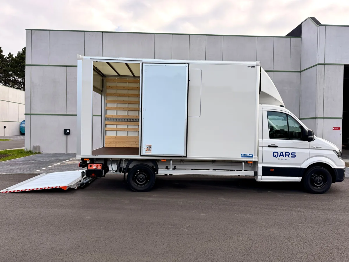 Verhuiswagen Laadbrug